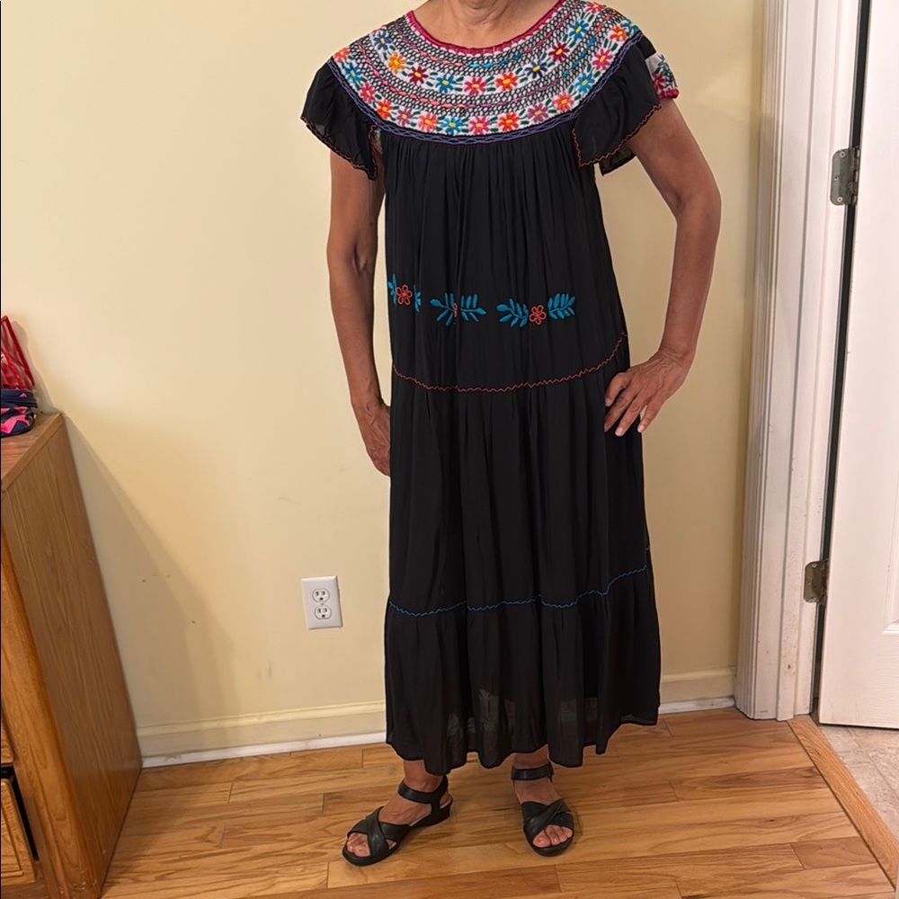 Mexican Artisanal Handcrafted Oaxacan Dress